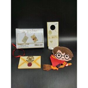 Lot of 2 HARRY POTTER Christmas Ornaments